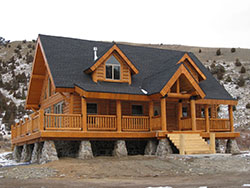 Whisper Creek Log Homes Foundation