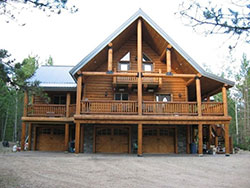 Whisper Creek Log Homes Foundation